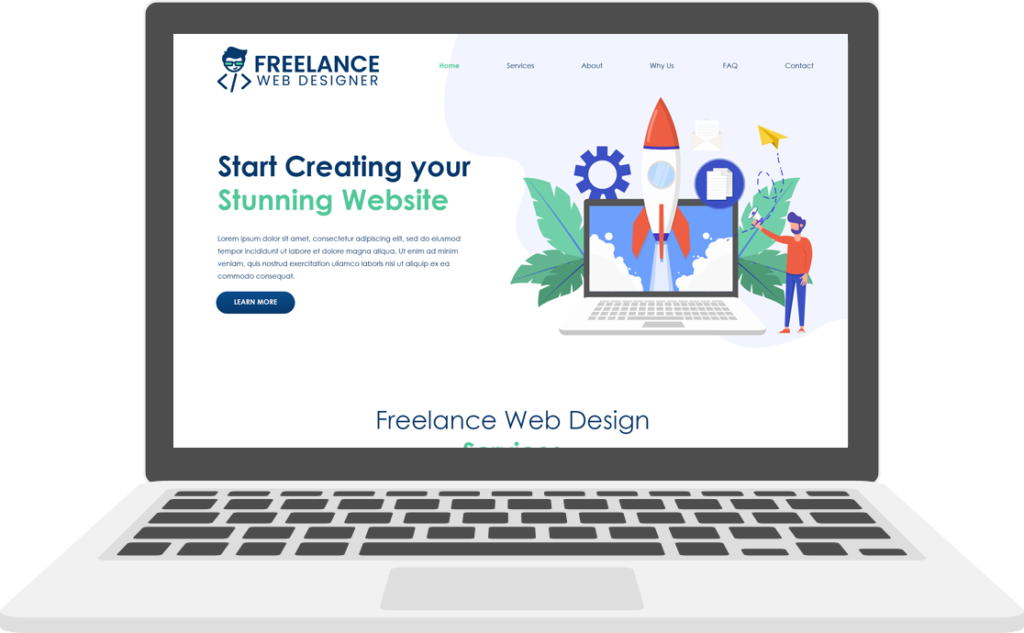 Freelance Web Designer 1
