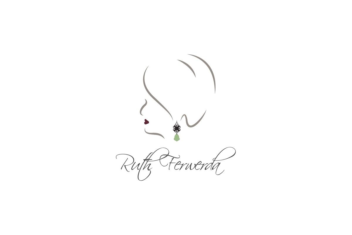 Graphic design: the Ruth Ferwerda Jewelry Designs logo, designed by Josh Miller